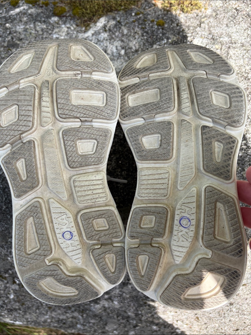 Hoka Bondi 9 Cosmic Grey/White Women's running shoes sneakers size 4 kids 2.5 - Picture 13 of 16